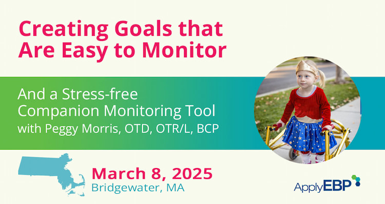 Infographic for the Course Creating Goals that Are Easy to Monitor in MA - March 8 2025