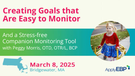 Infographic for the Course Creating Goals that Are Easy to Monitor in MA - March 8 2025